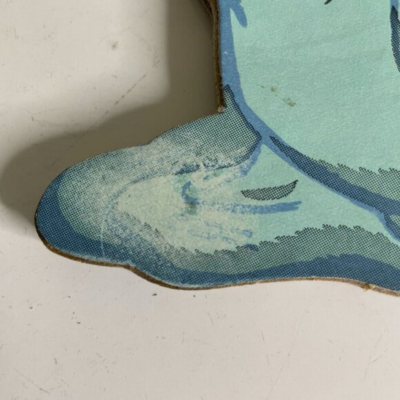 Praying Boy Angel Doves Vintage 50s The Dolly Toy Co Pressed Wood Hanging Nurser - Picture 7 of 7